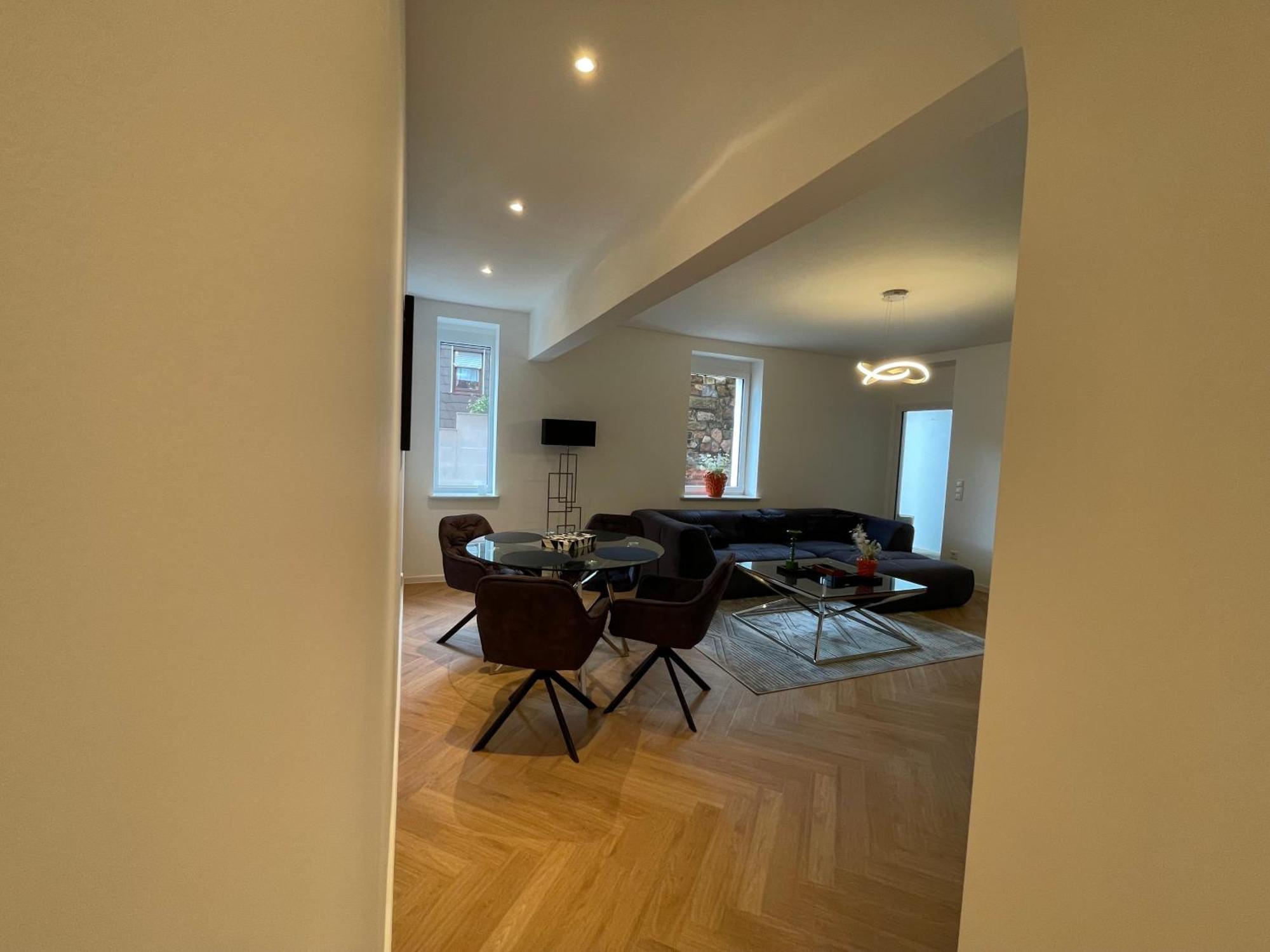 Luxurioese Ferienwohnung Mit Wellness Oase Saarburg Buitenkant foto